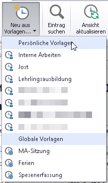 EintragAusVorlageMenu